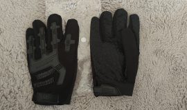Handschuhe lang in schwarz neu