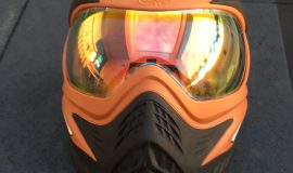 VForce Grill Paintball Maske Limited Orange/Schwarz
