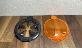 Dye R2 Deckel Orange, Speedfeed Virtue schwarz