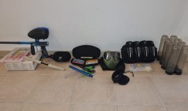 Empire AXE Pro, Freak Lauf Set, Dye Lid Lock Pod´s,Dye I4 Maske, HK Zero G Battle-Pack