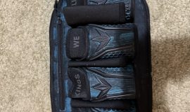 Exalt knee Pads in L und BKR Fly 2 pack Gator 4+7